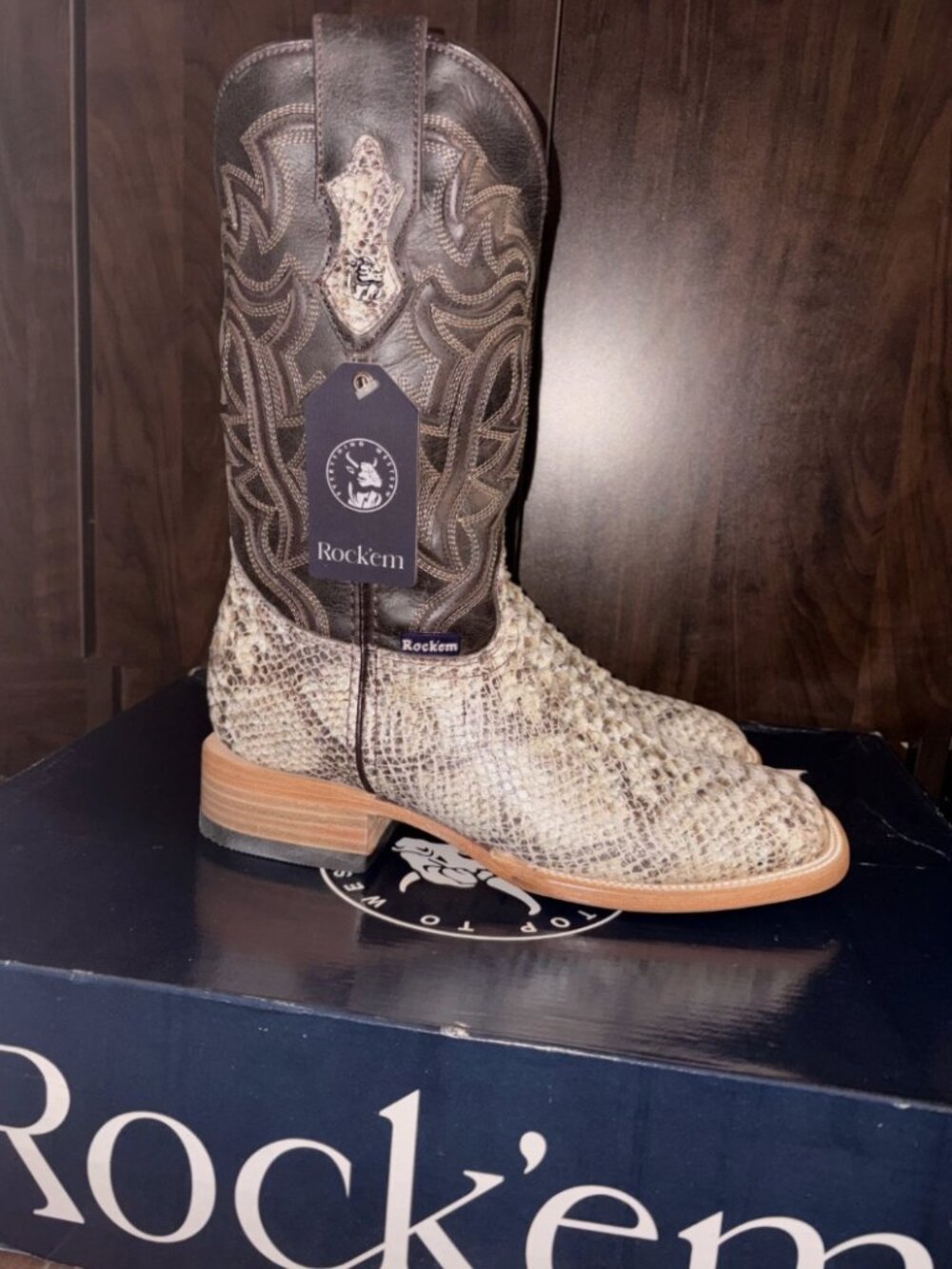 Rock'em Men Boots | Bruce Python | Retail price: $179